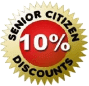 Senior Citizens 10% Discount